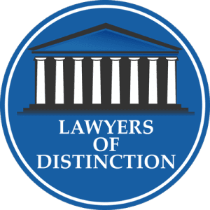 Lawyers of Distinction Logo Mark Casto